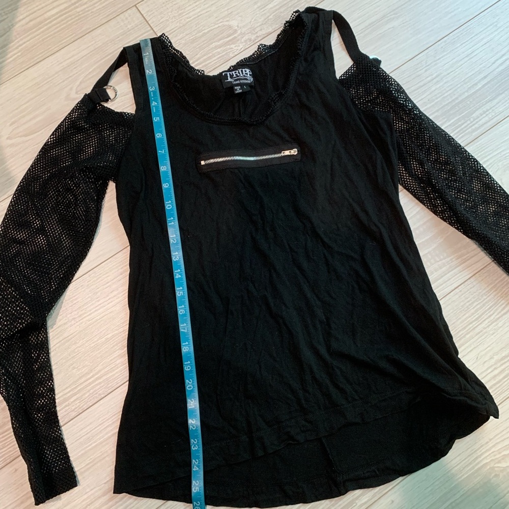 Tripp NYC Fishnet Shirt - Picture 7 of 9